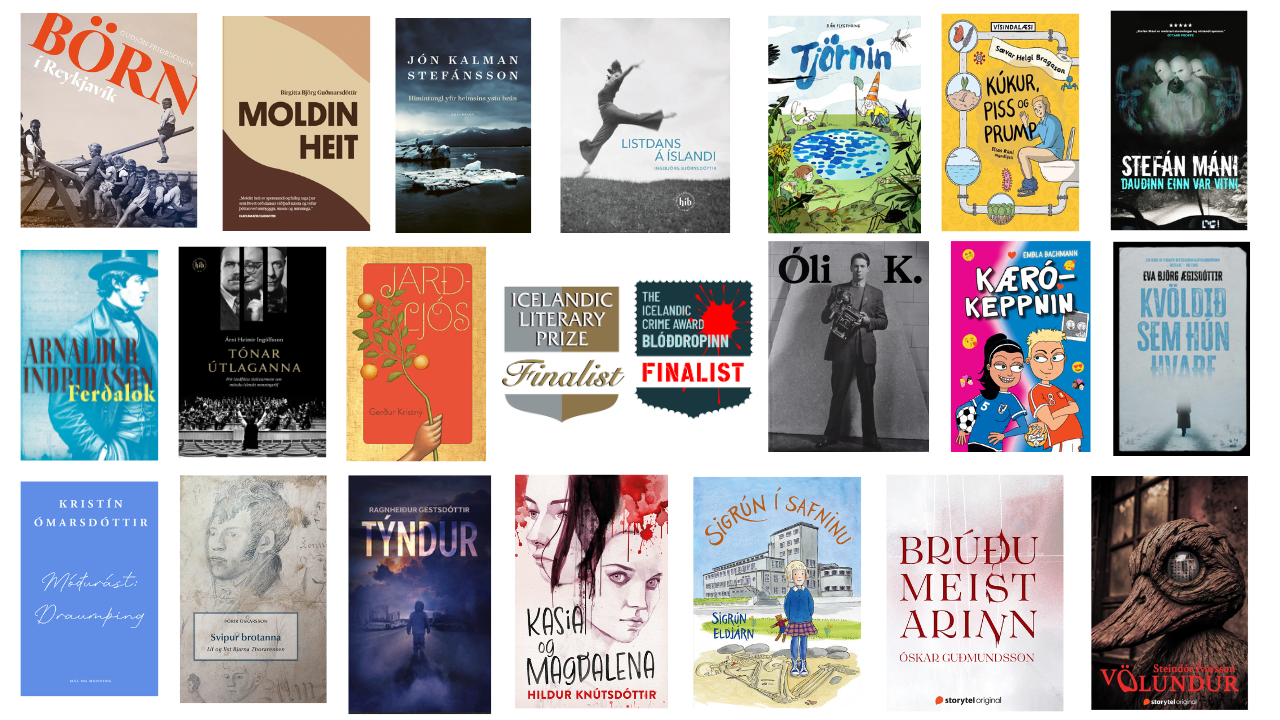 Nominations for The Icelandic Literary Prize 2024 and The Icelandic Nominations for The Icelandic Literary Prize 2024 and The Icelandic