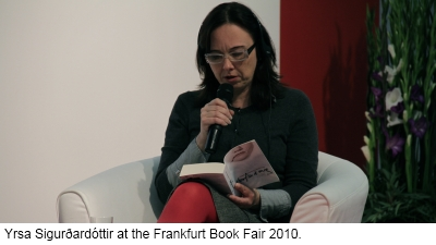 Yrsa í Frankfurt (ensk)